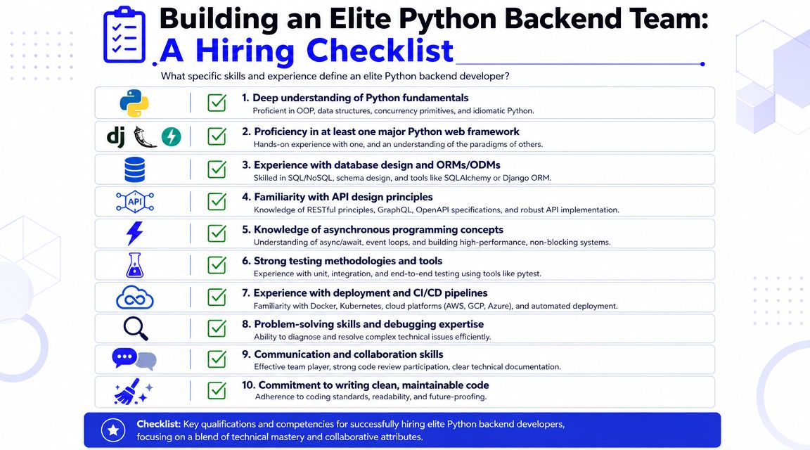 How to Hire for a Python Backend Team