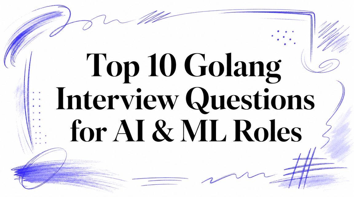 Top 10 Golang Interview Questions for AI & ML Roles