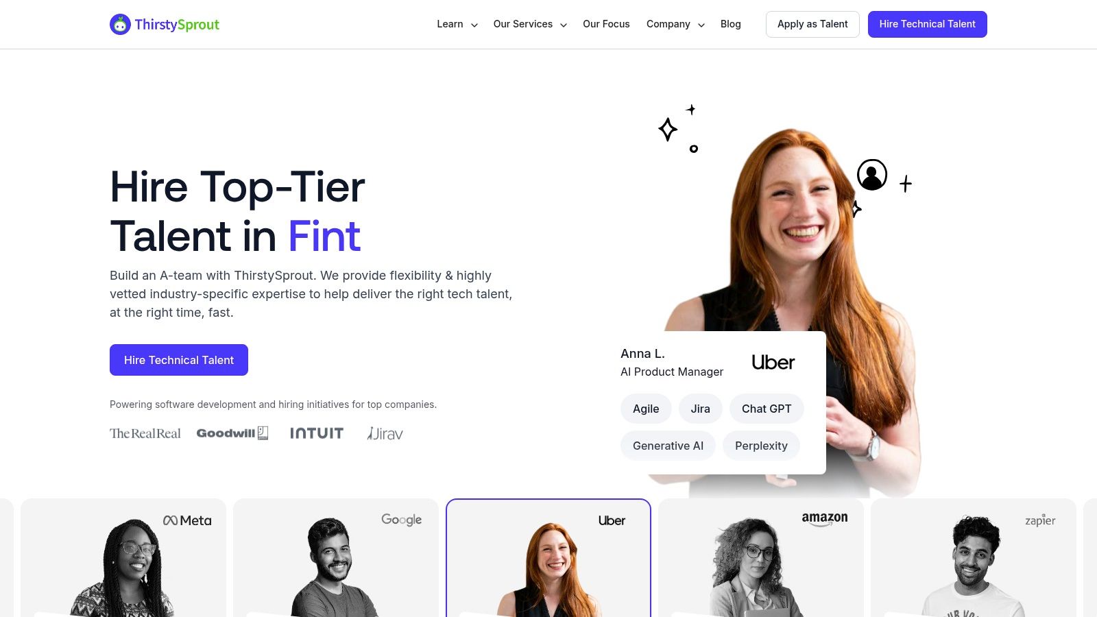 Screenshot from https://thirstysprout.com