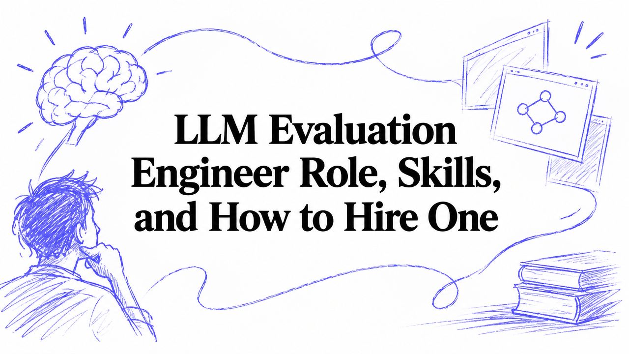 LLM Evaluation Engineer Role, Skills, and How to Hire One