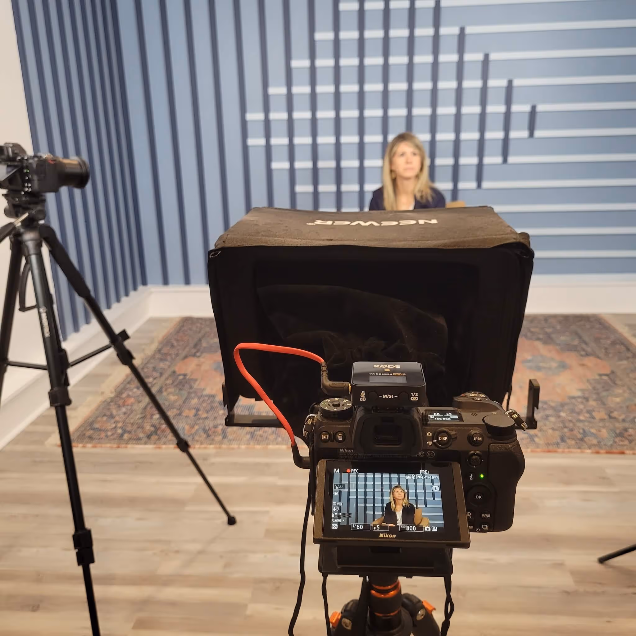 Homeplace Creative filming in the studio