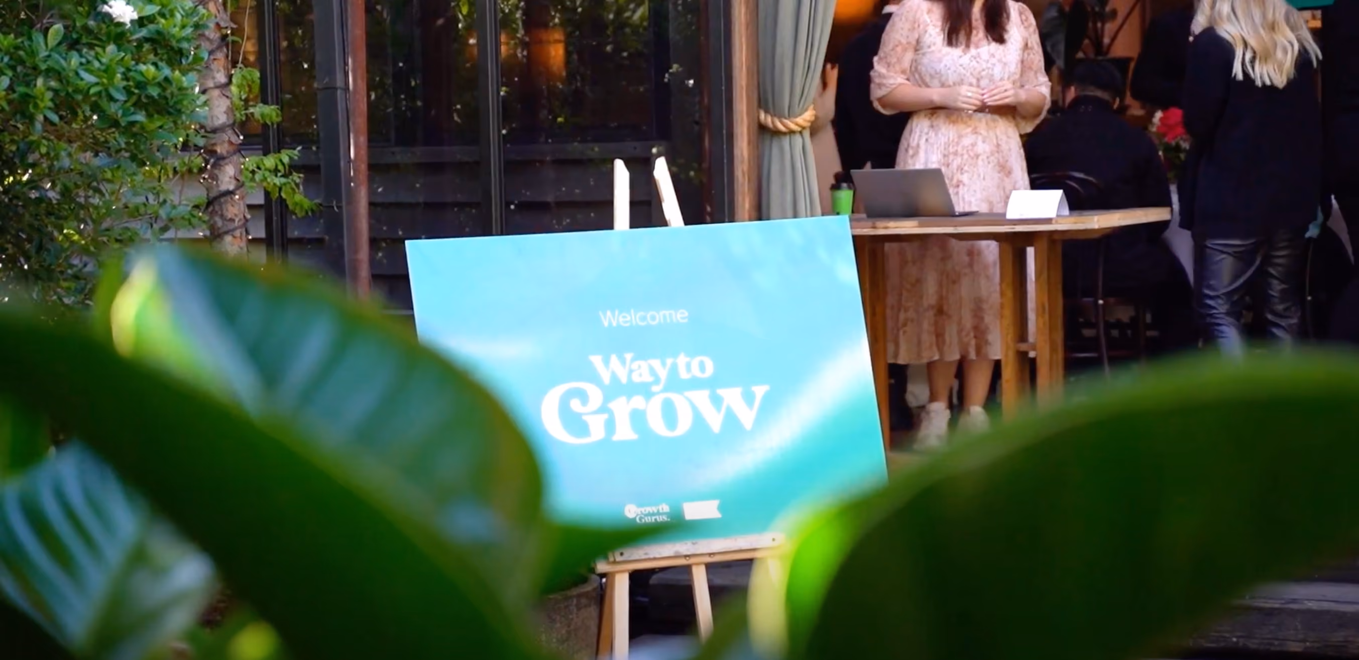 Way to grow sign 