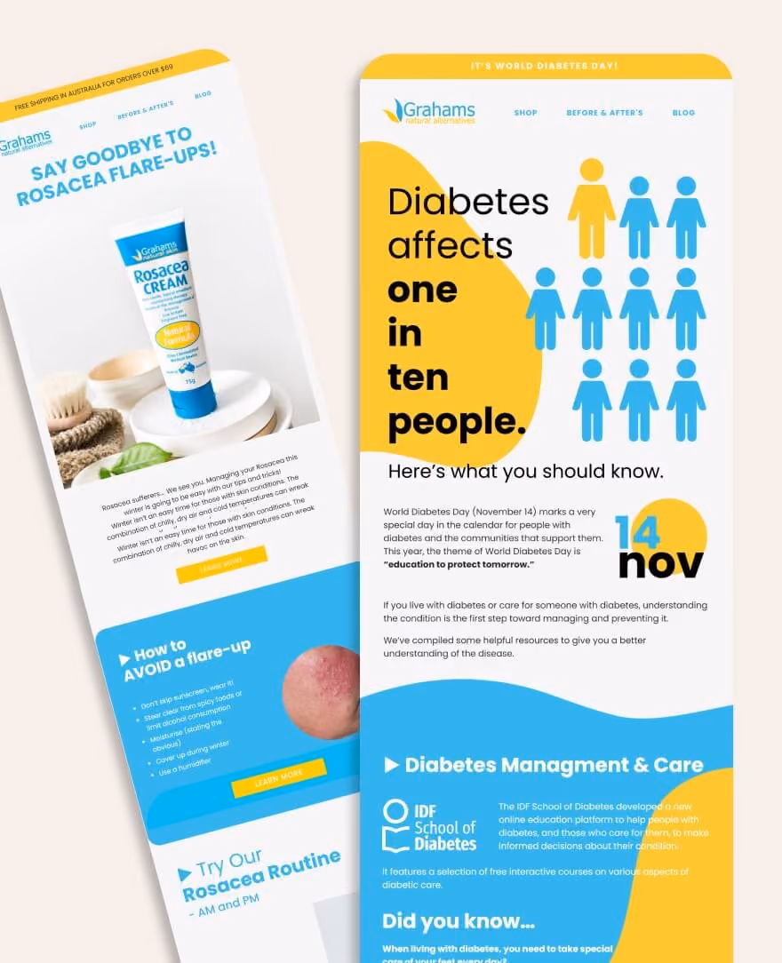 Grahams diabetes Cream