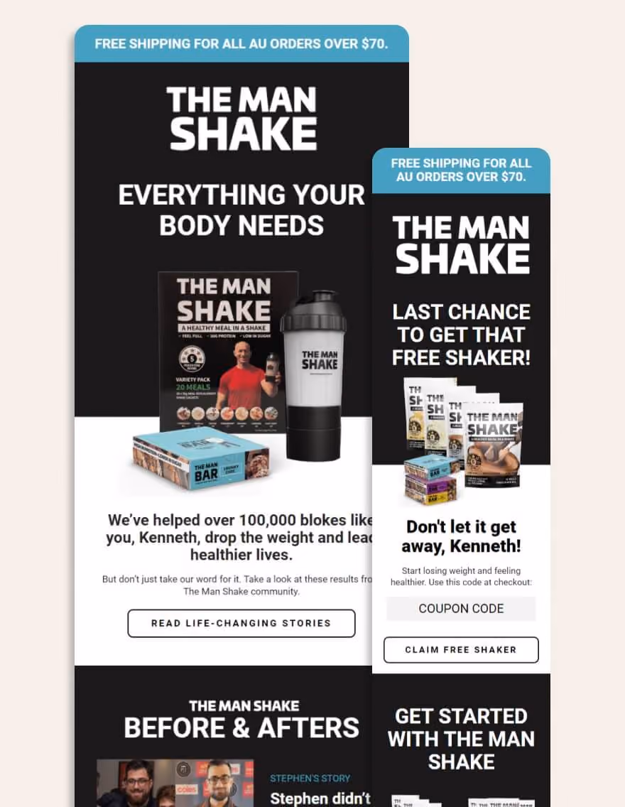 the Man Shake Community