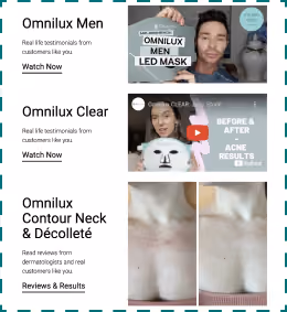 Omnilux Décolleté device