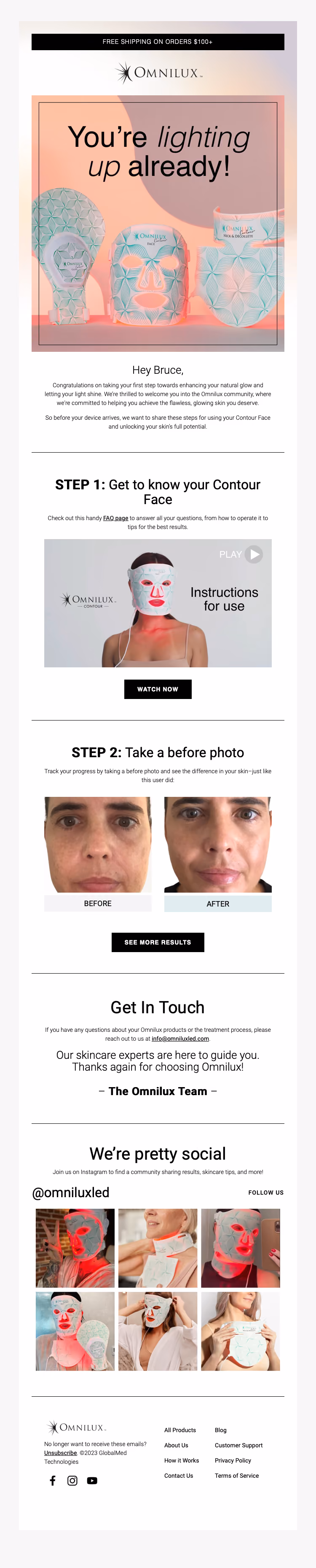 Omnilux Face Contour