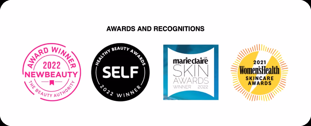 Awards And Recognitions