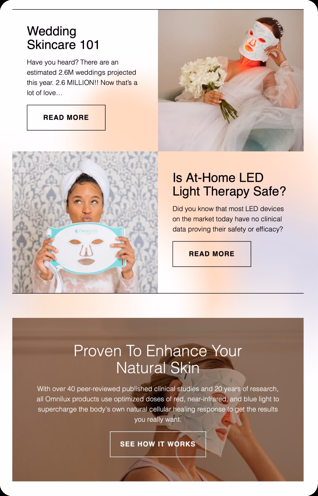 Omnilux LED Devices