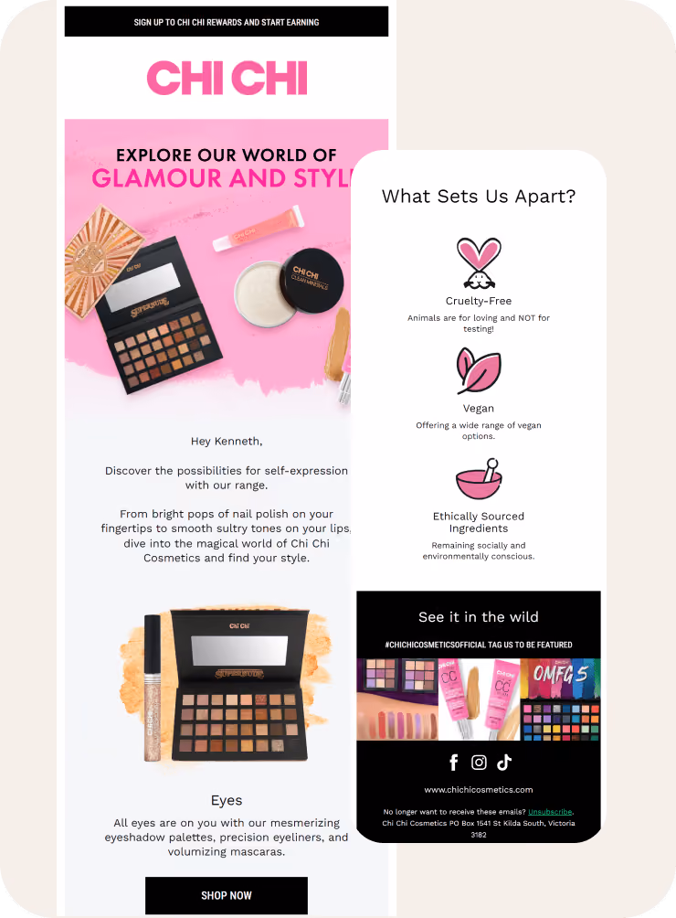 Chi Chi Cosmetics Reviews