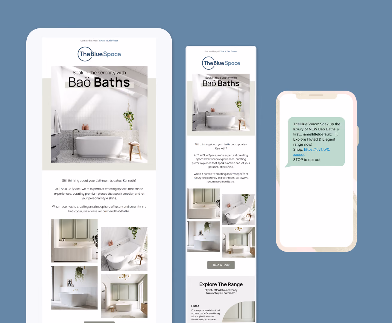 The Blue Space Bao Bath Template