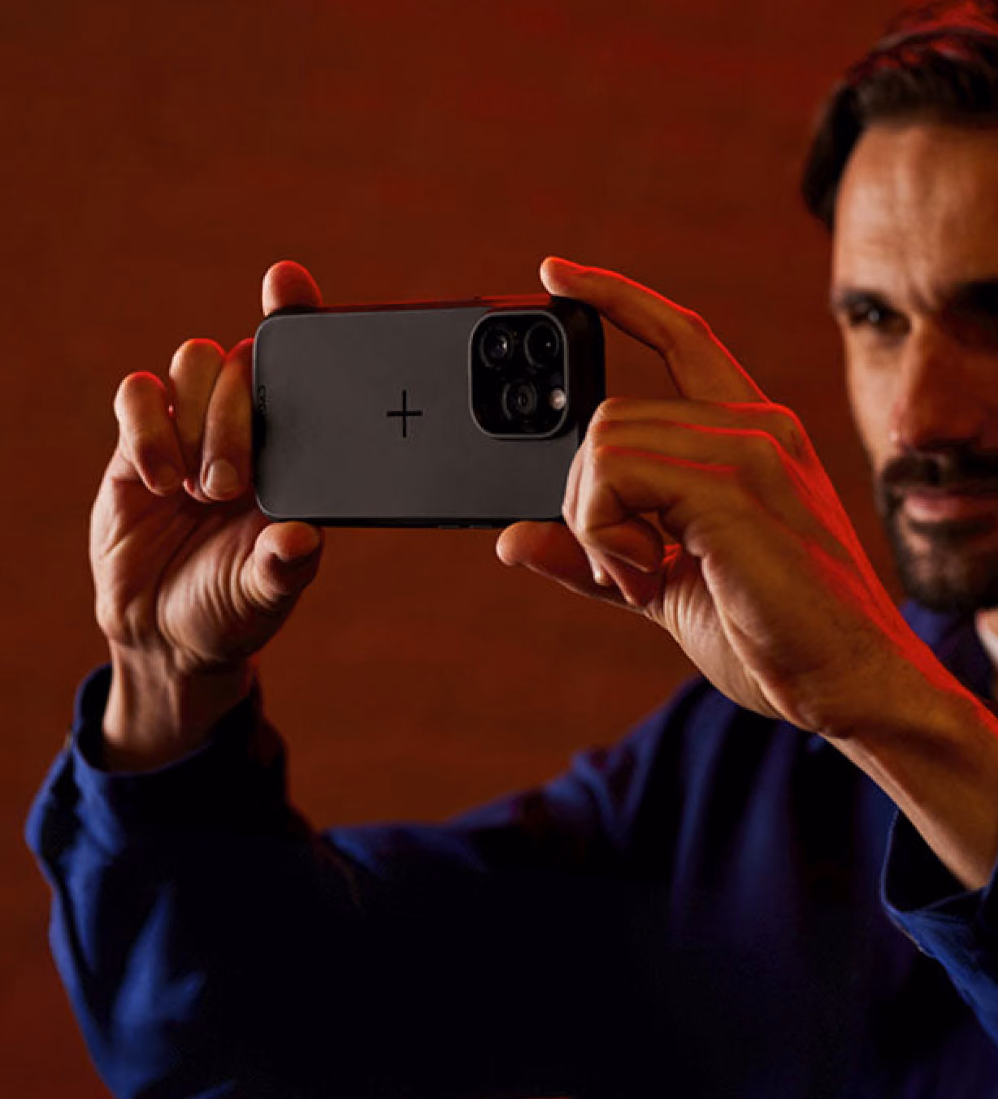 Man Capturing Image