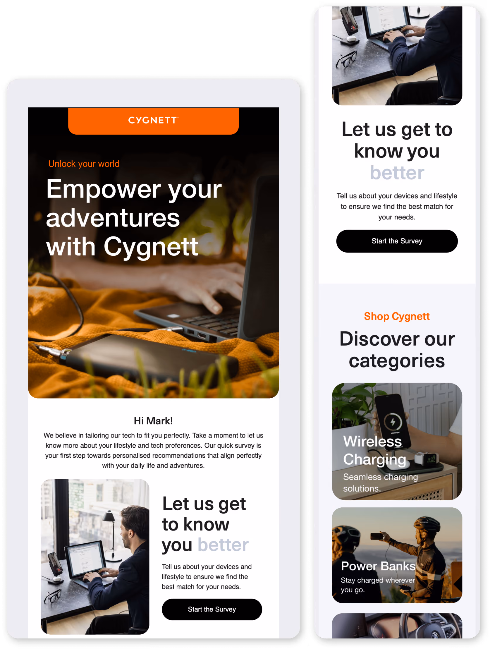 Cygnett Email Design Template