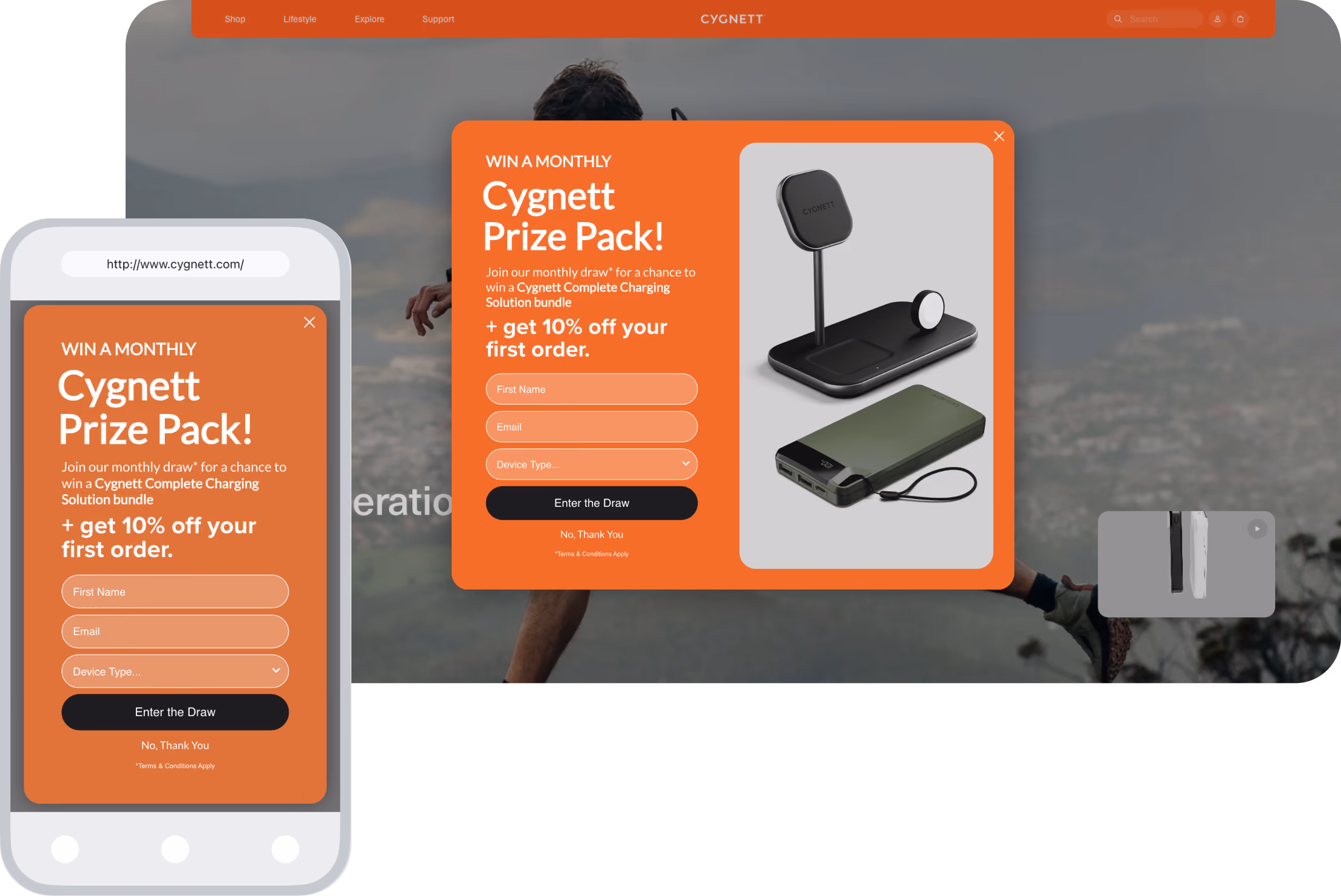 Our Portfolio - Cygnett Lead Forms