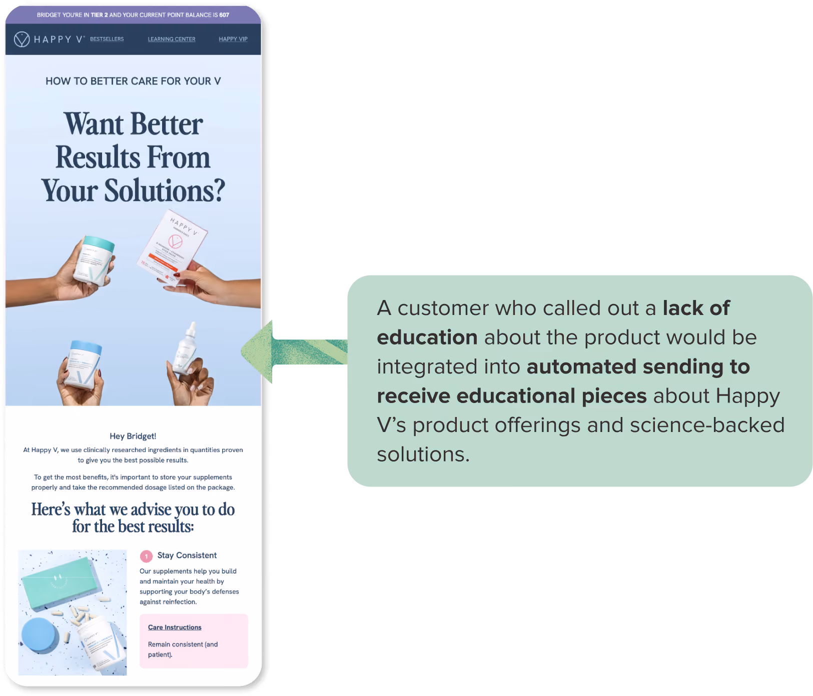 Happy V - Better Results