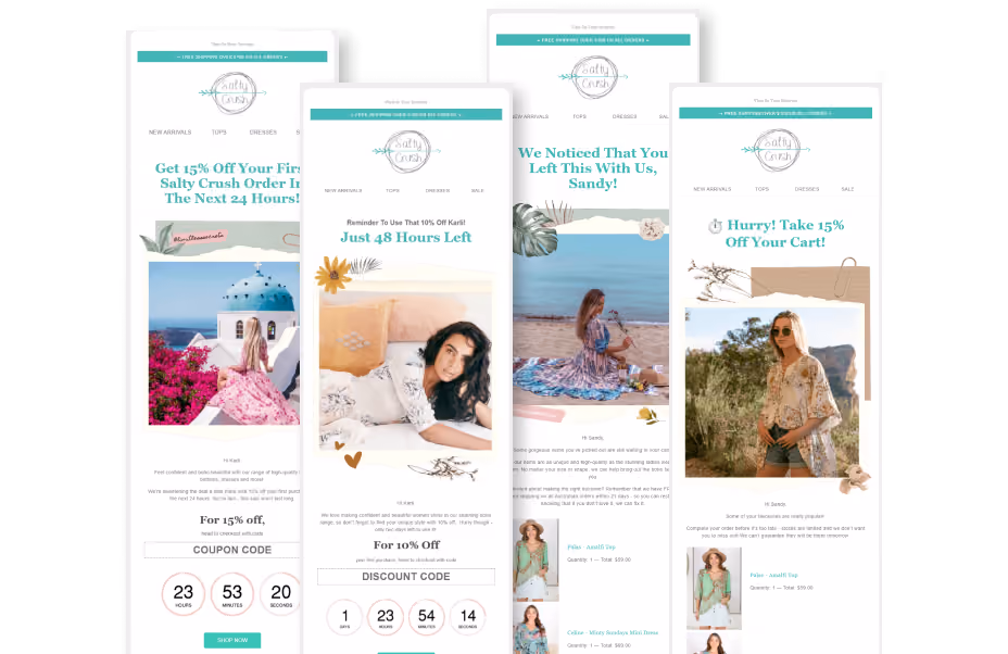 The Blue Spa Emaiil Template