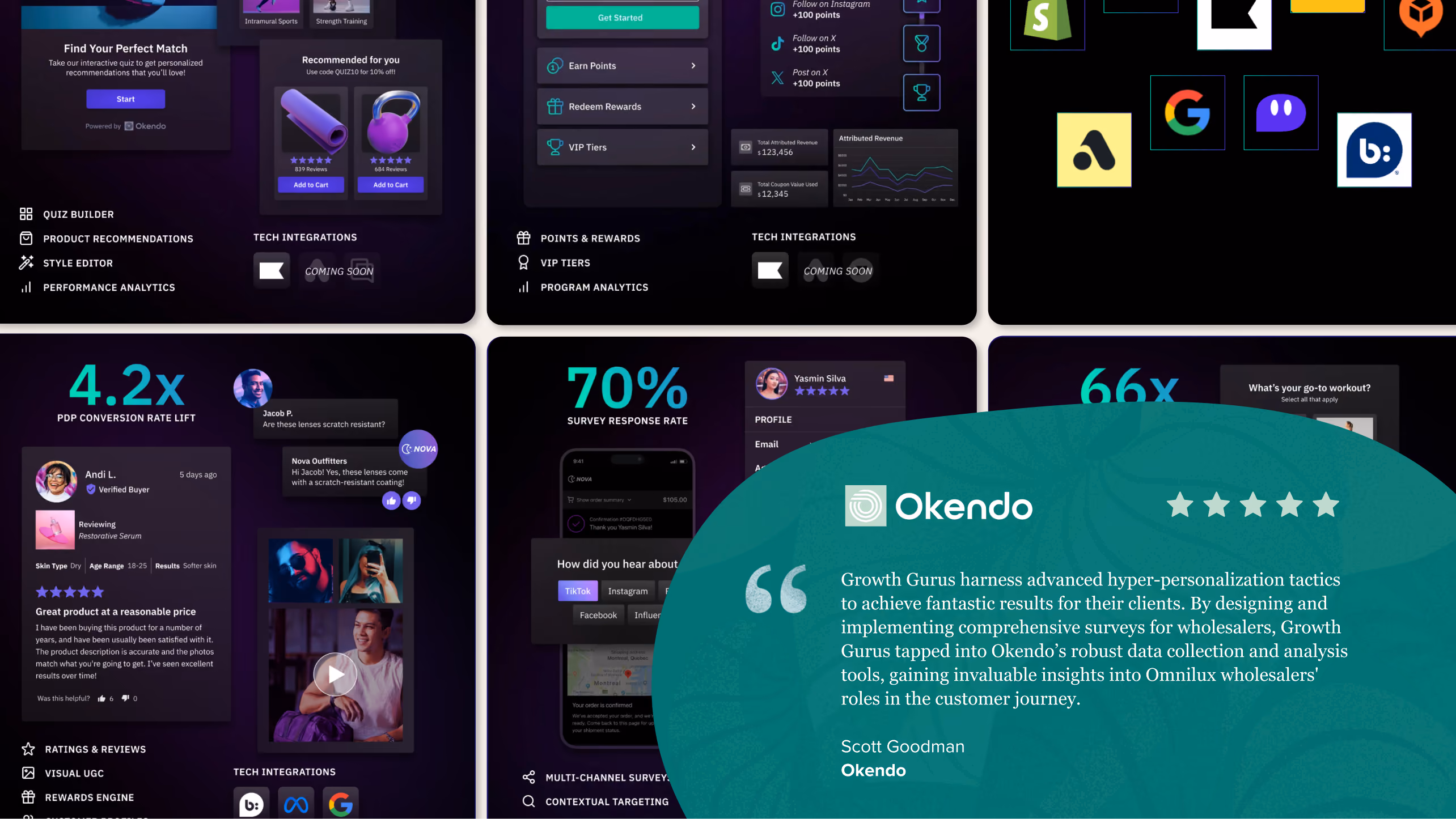 Client testimonial - Okendo