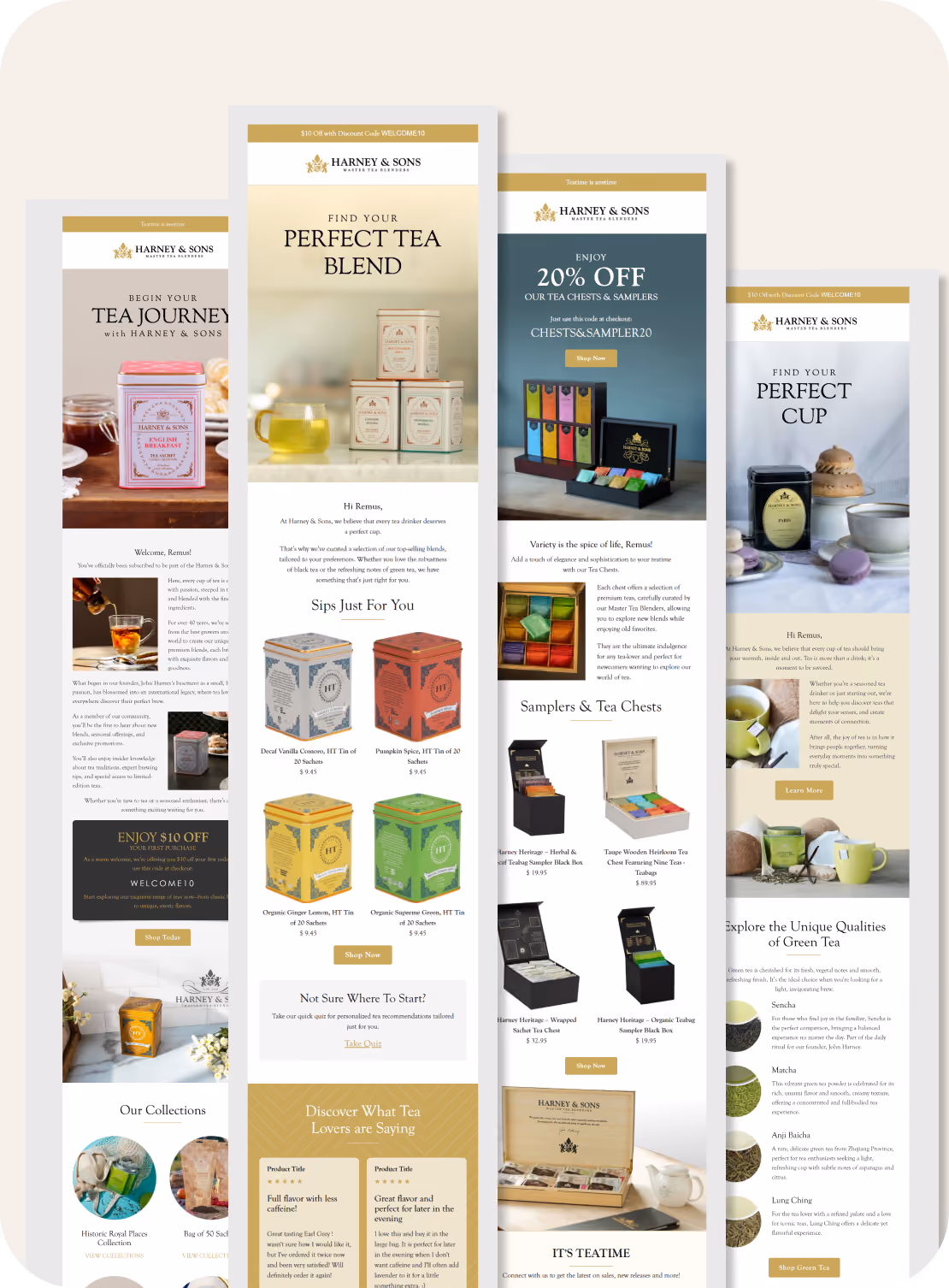 Harney and Sons e-commerce brand case study