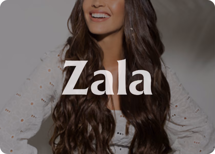 Zala Hair Extensions e-commerce brand case study