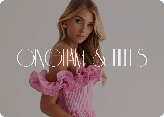 Gingam & Heels e-commerce brand case study