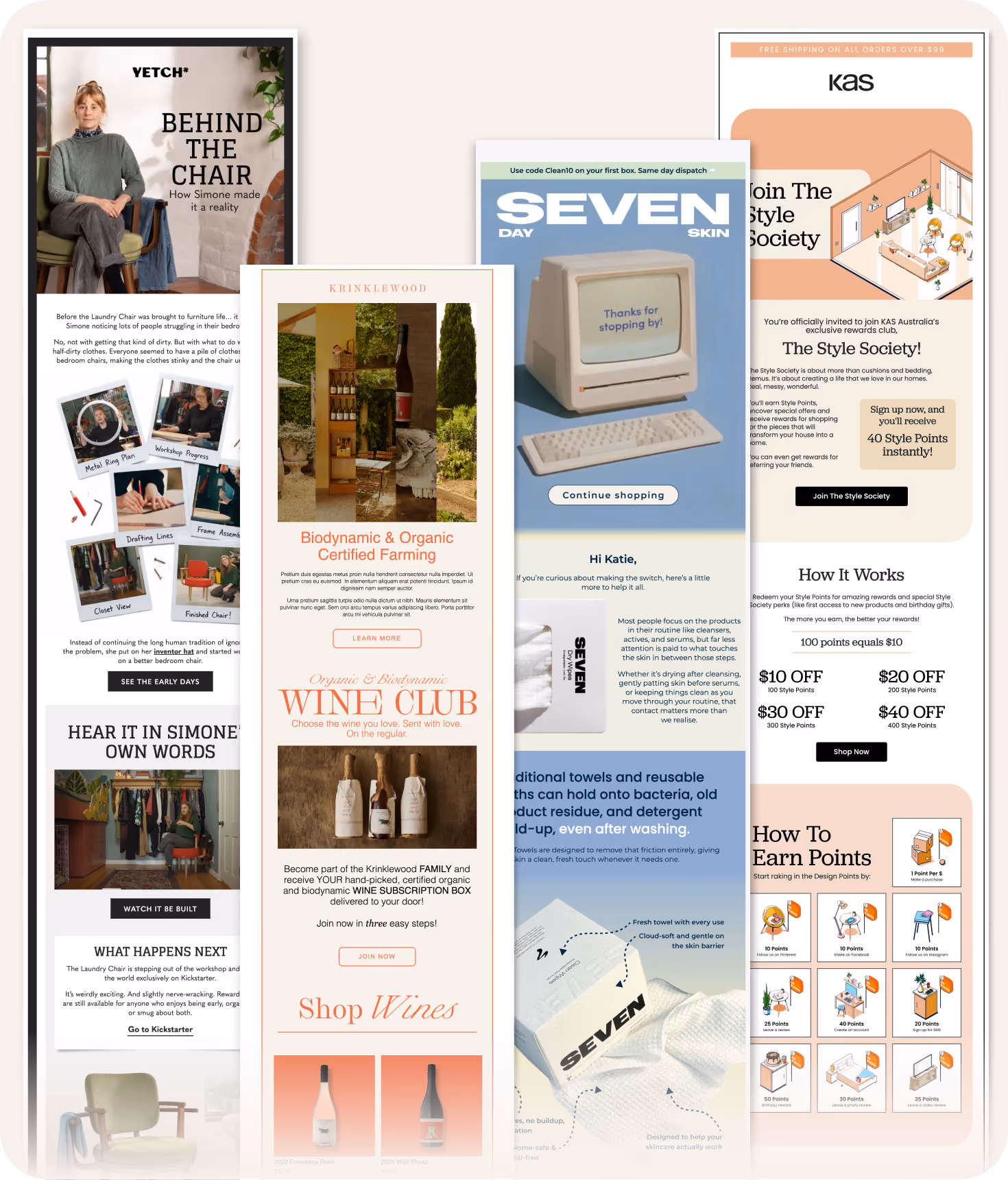 eCommerce email marketing campaign examples