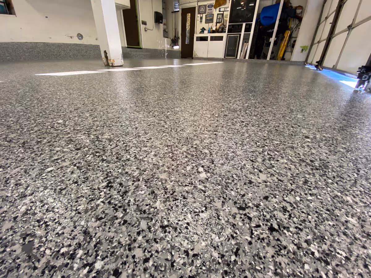 Orange county epoxy garage floor