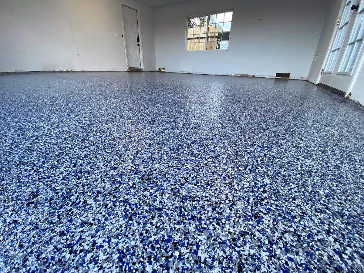 interior residential epoxy flooring