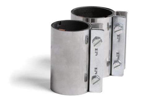 Złączki rurowe ze stali nierdzewnej do łączenia rur ze stali nierdzewnej.