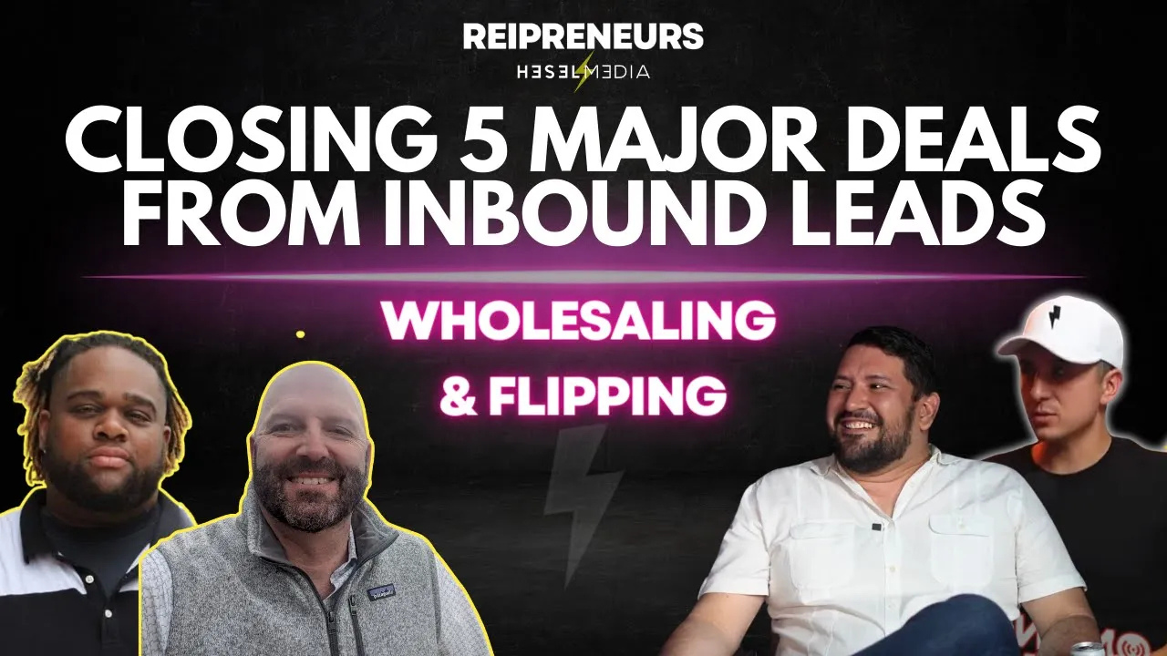 Brian and Jamal closing five real estate deals through inbound lead generation