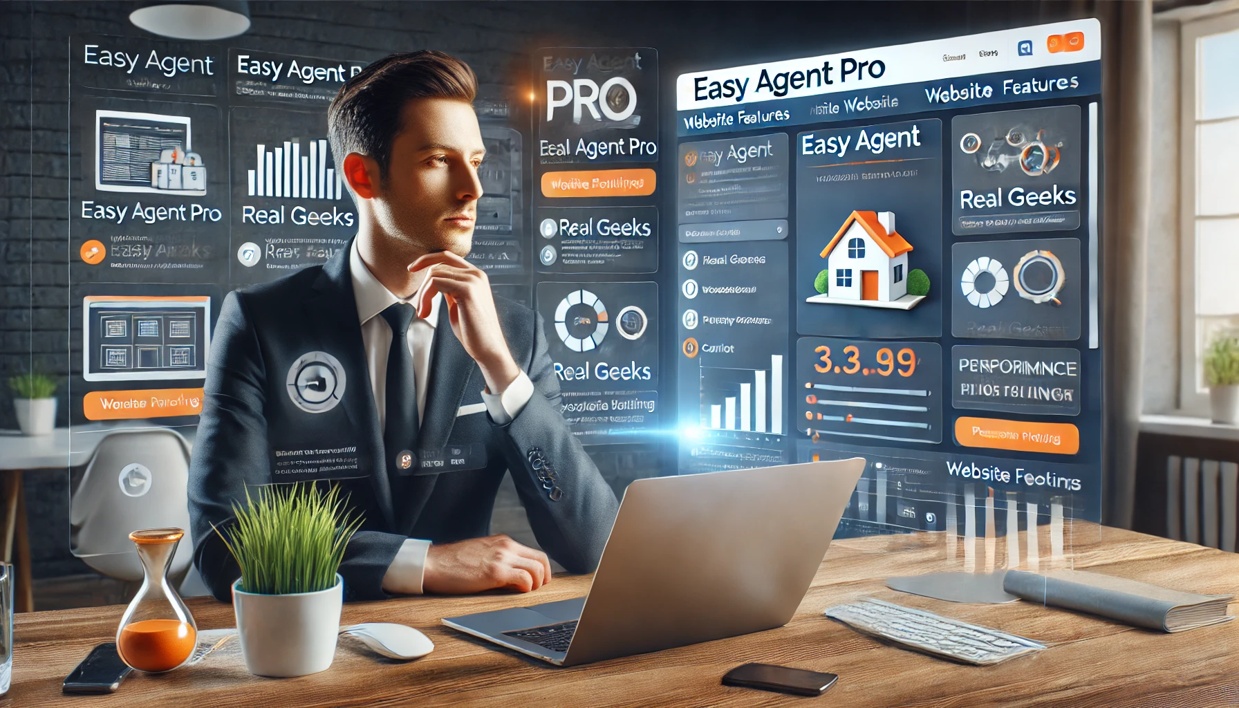 Easy Agent Pro real estate website builder features and pricing review