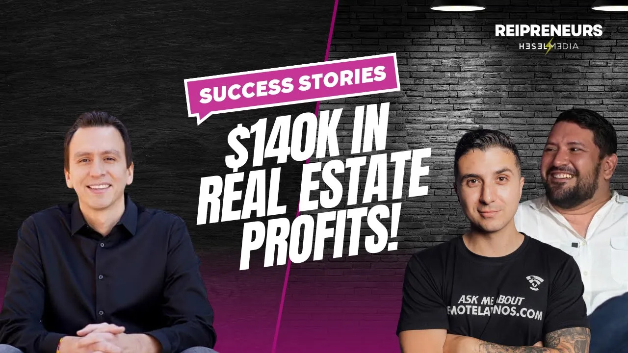 Jonathan earning 140K from high value real estate investors deals