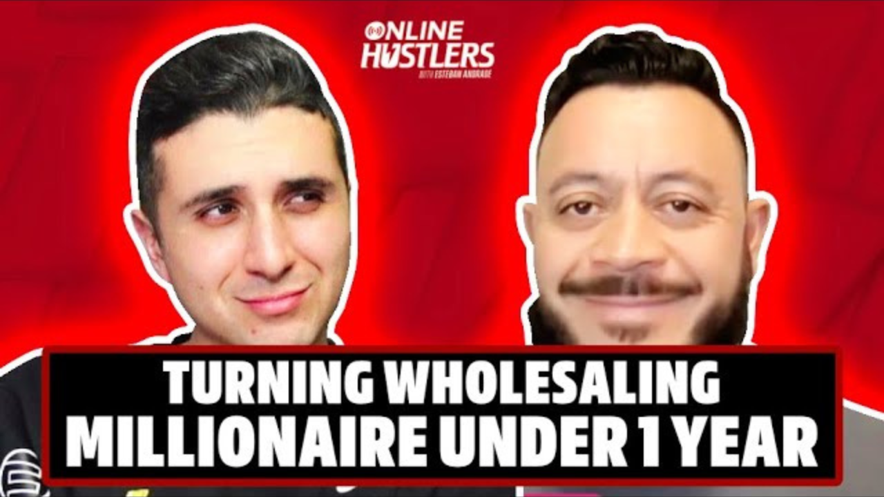Real estate flipper David Hernandez becoming a wholesaling millionaire in one year