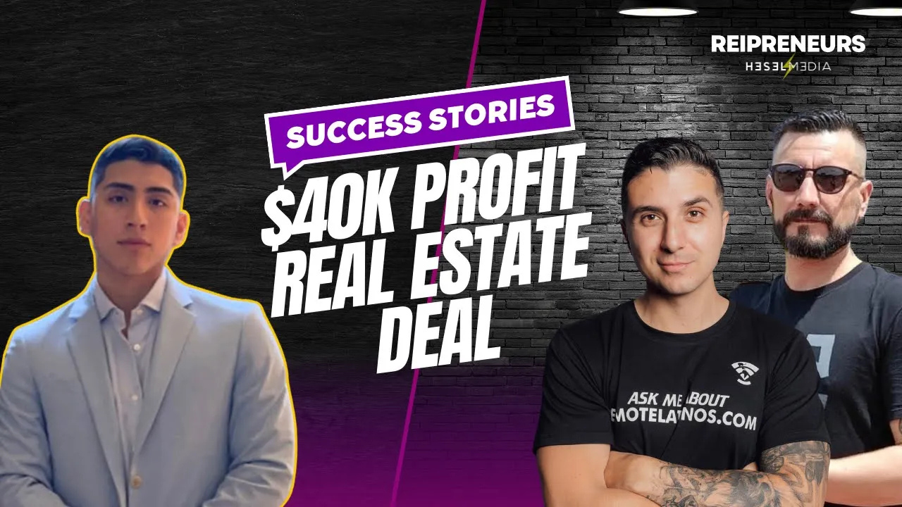 Closing high margin real estate deals for 40K profit