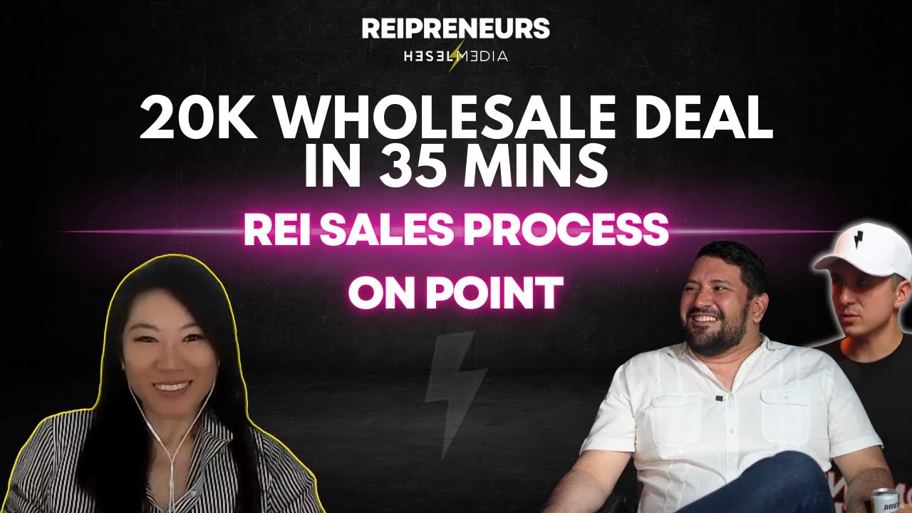 Real estate investor virtual deal Olivia 20K win in minutes
