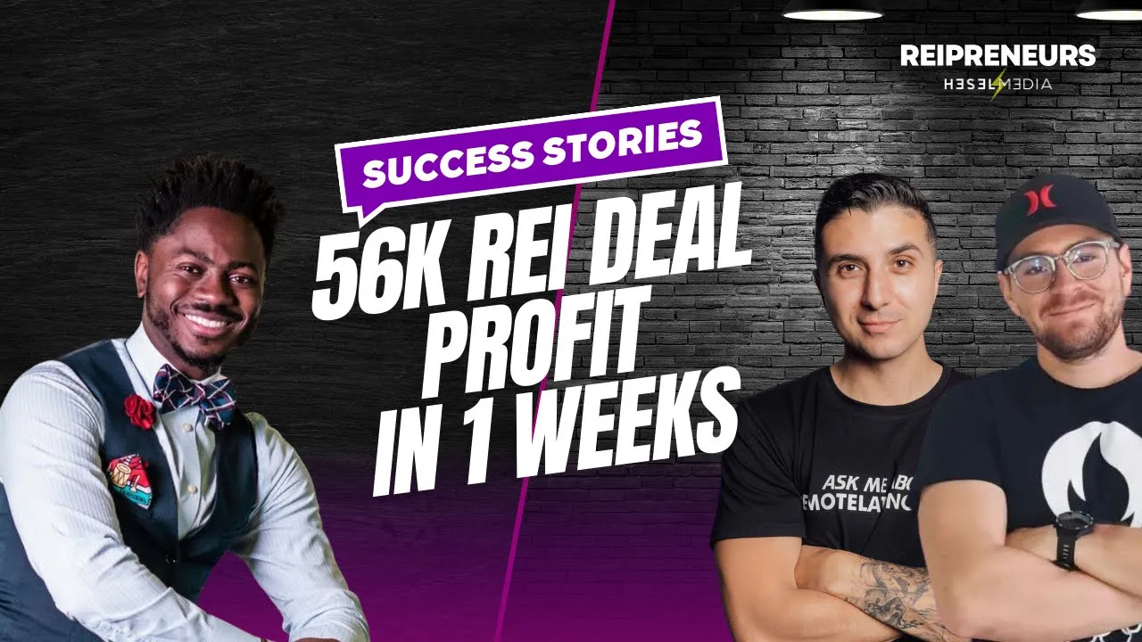 Real estate negotiation strategies Watson 56K profit in a week