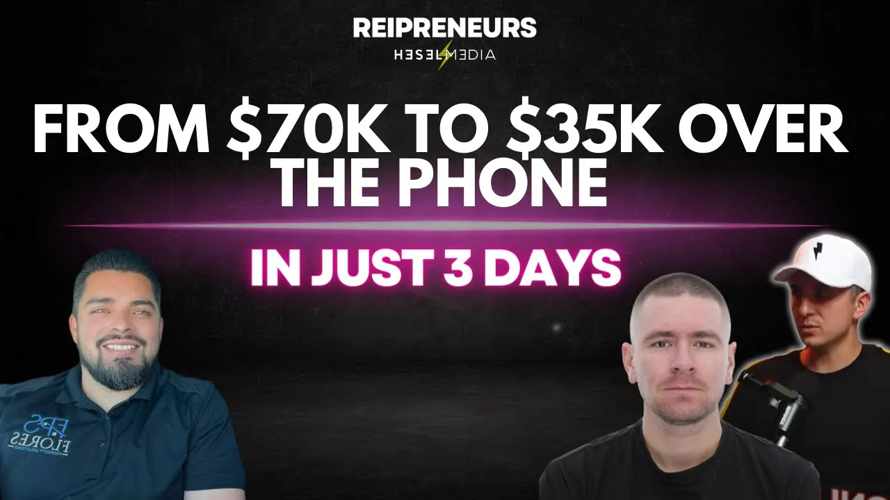 Real estate negotiation techniques Victor Flores phone deal