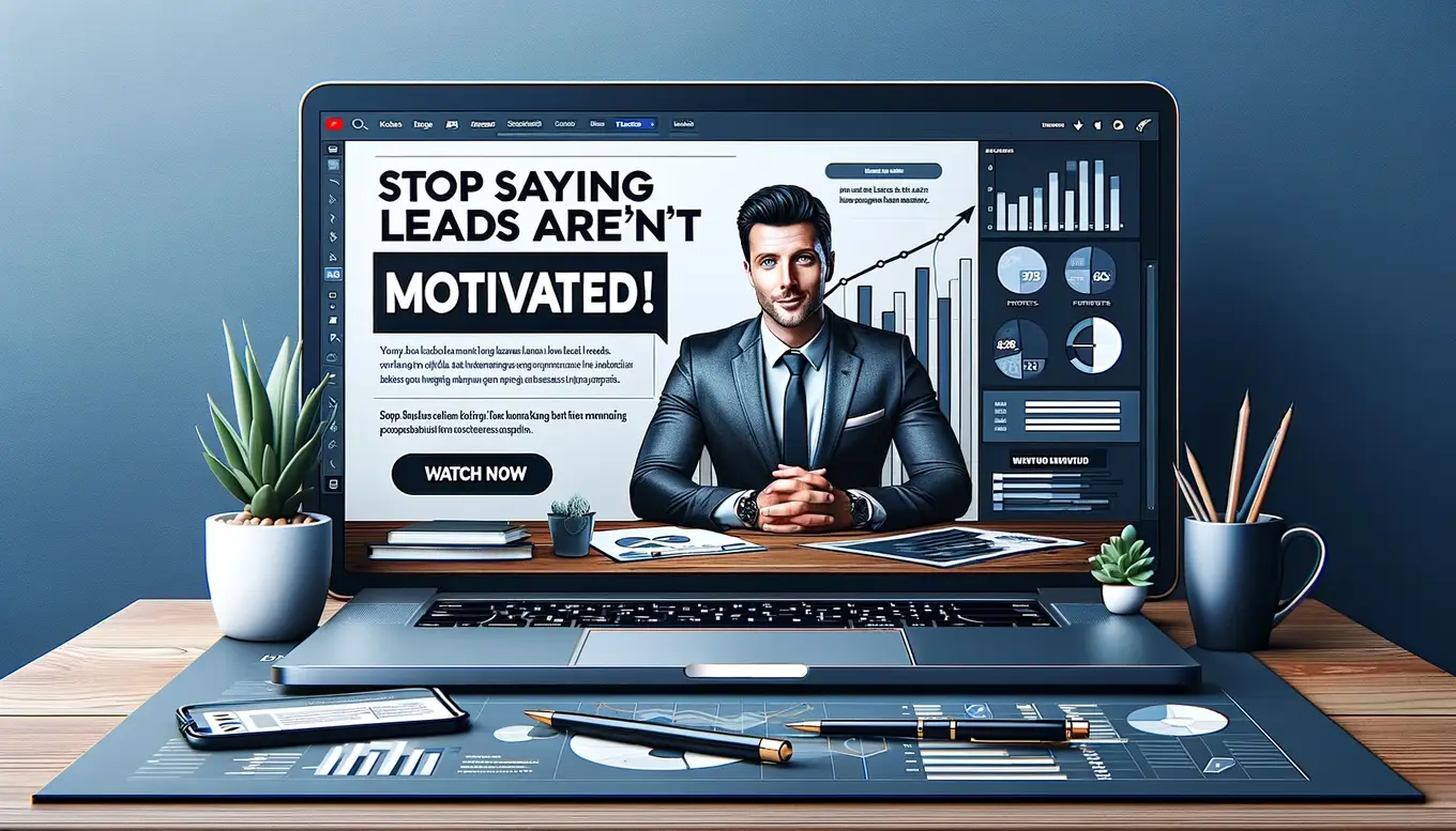 Banner reading stop saying leads arent motivated for real estate motivated seller lead generation