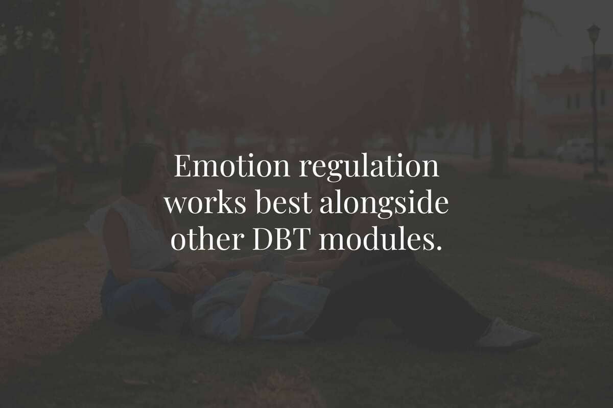 DBT Emotion Regulation Staying Steady in Recovery