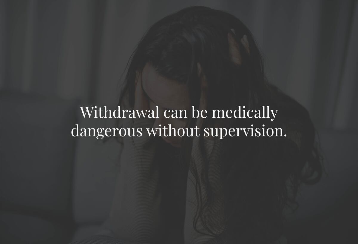 Why Benzodiazepine Withdrawal Is Medically Serious