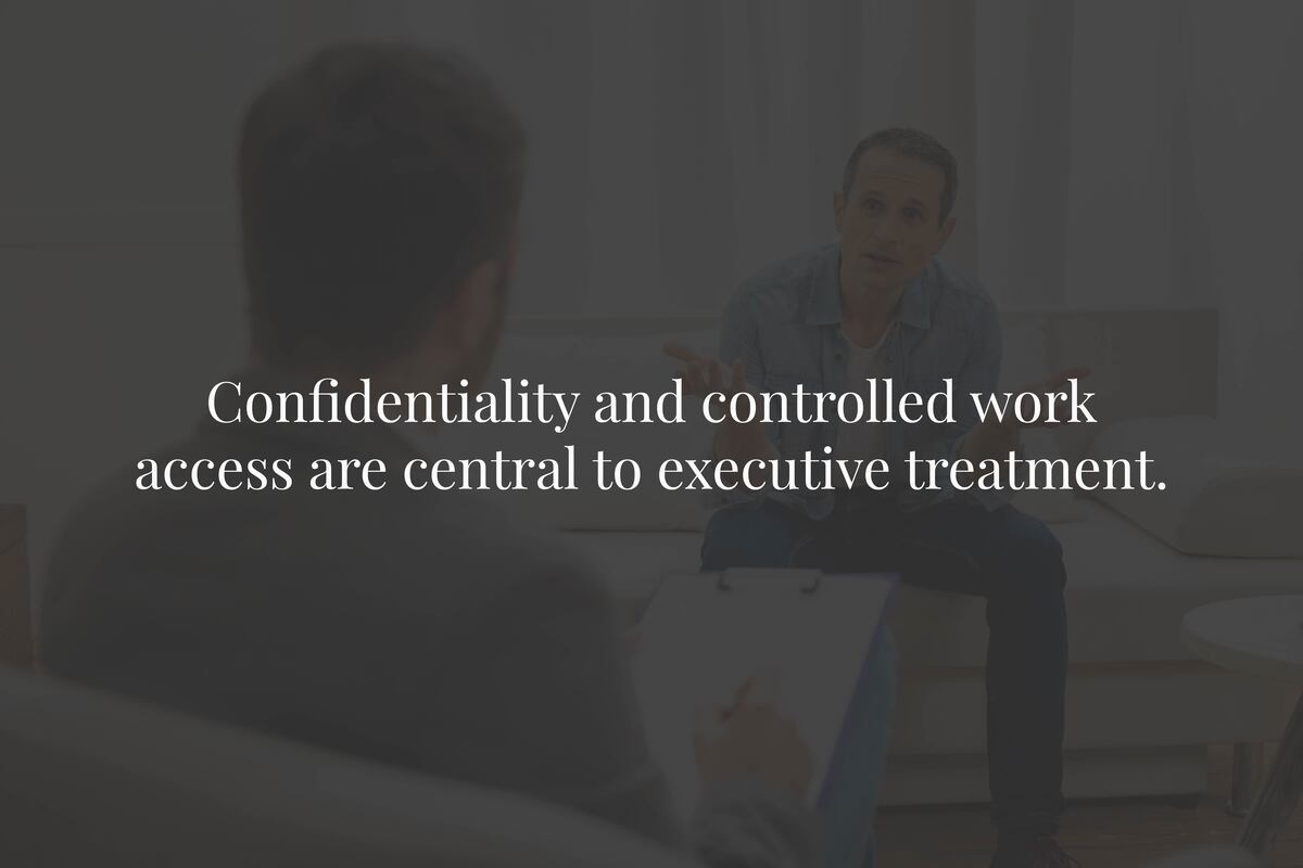 What Makes Executive Rehab Different From Standard Programs?