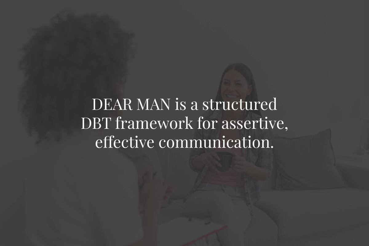 What Does DEAR MAN Stand For?