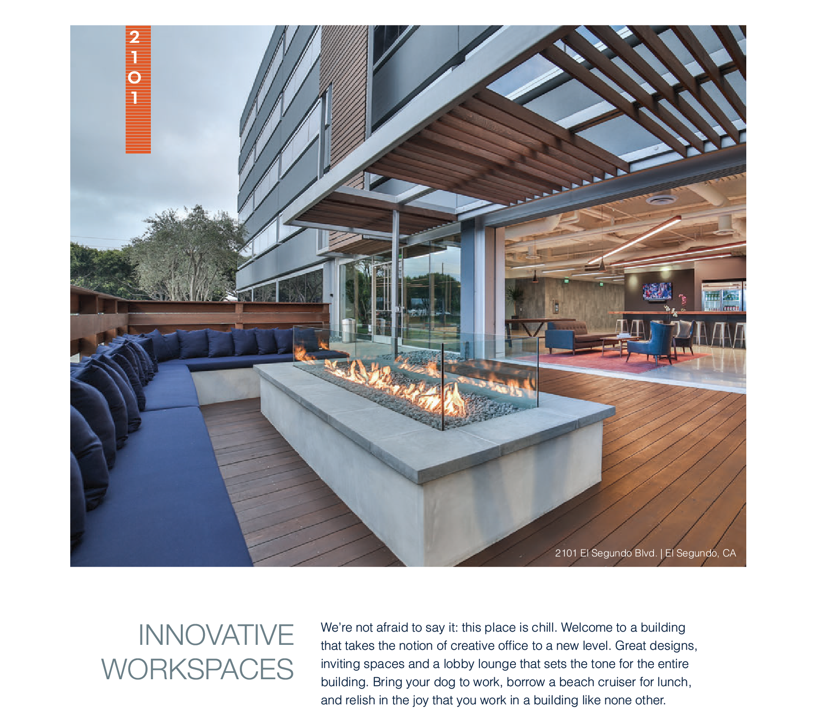 2101 Ad and featured project in the LABJ