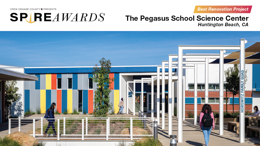 2021 OC Spire Awards Winner – The Pegasus School Science Center
