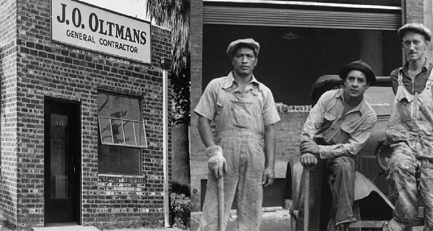 The Beginning of Oltmans Construction Co.