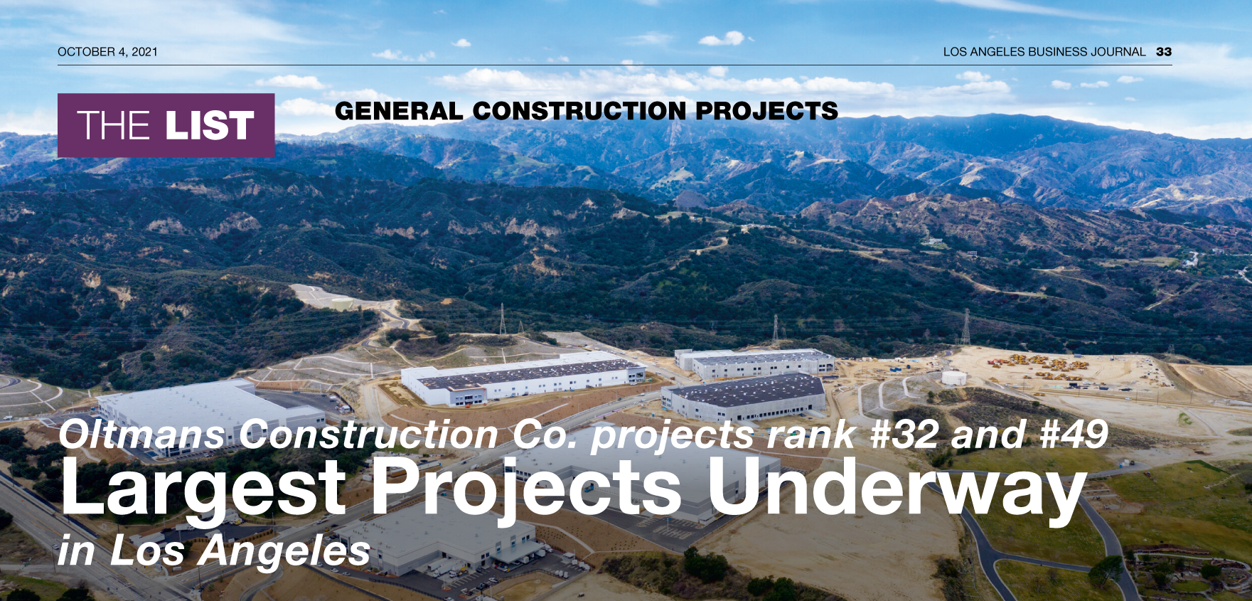 LABJ Largest Projects Underway #32 and #49 – The Center at Needham Ranch and Torrance Commerce Center