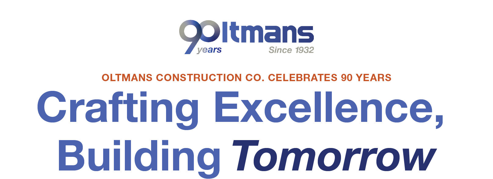 90 Years of Crafting Excellence
