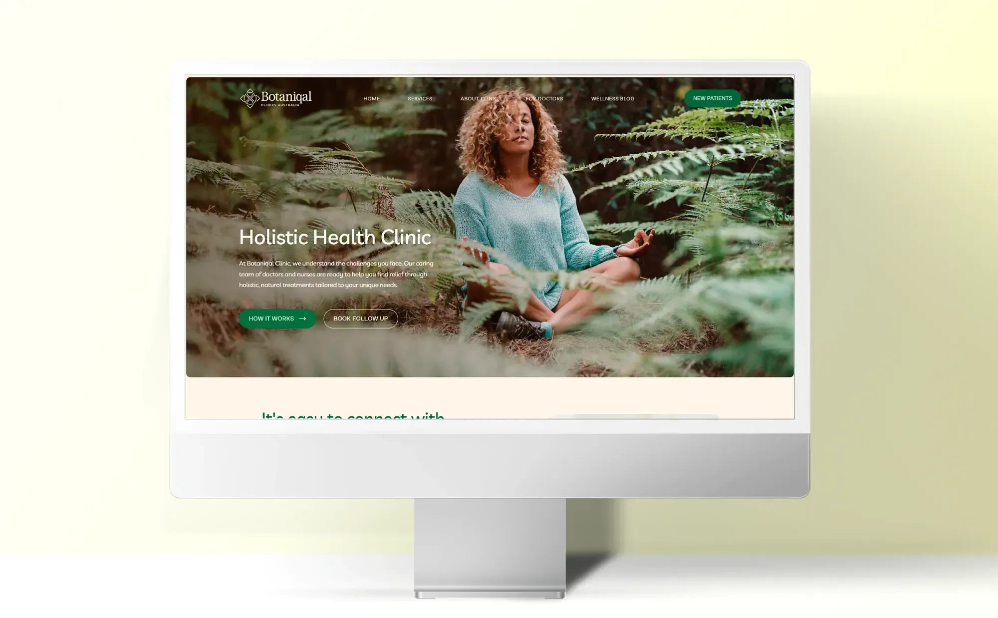 Botaniqal - website designed by Vlad Kutepov