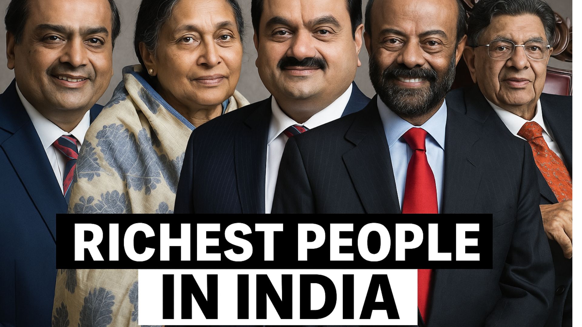 India’s Top 10 Richest People in 2025: The Billionaire Countdown