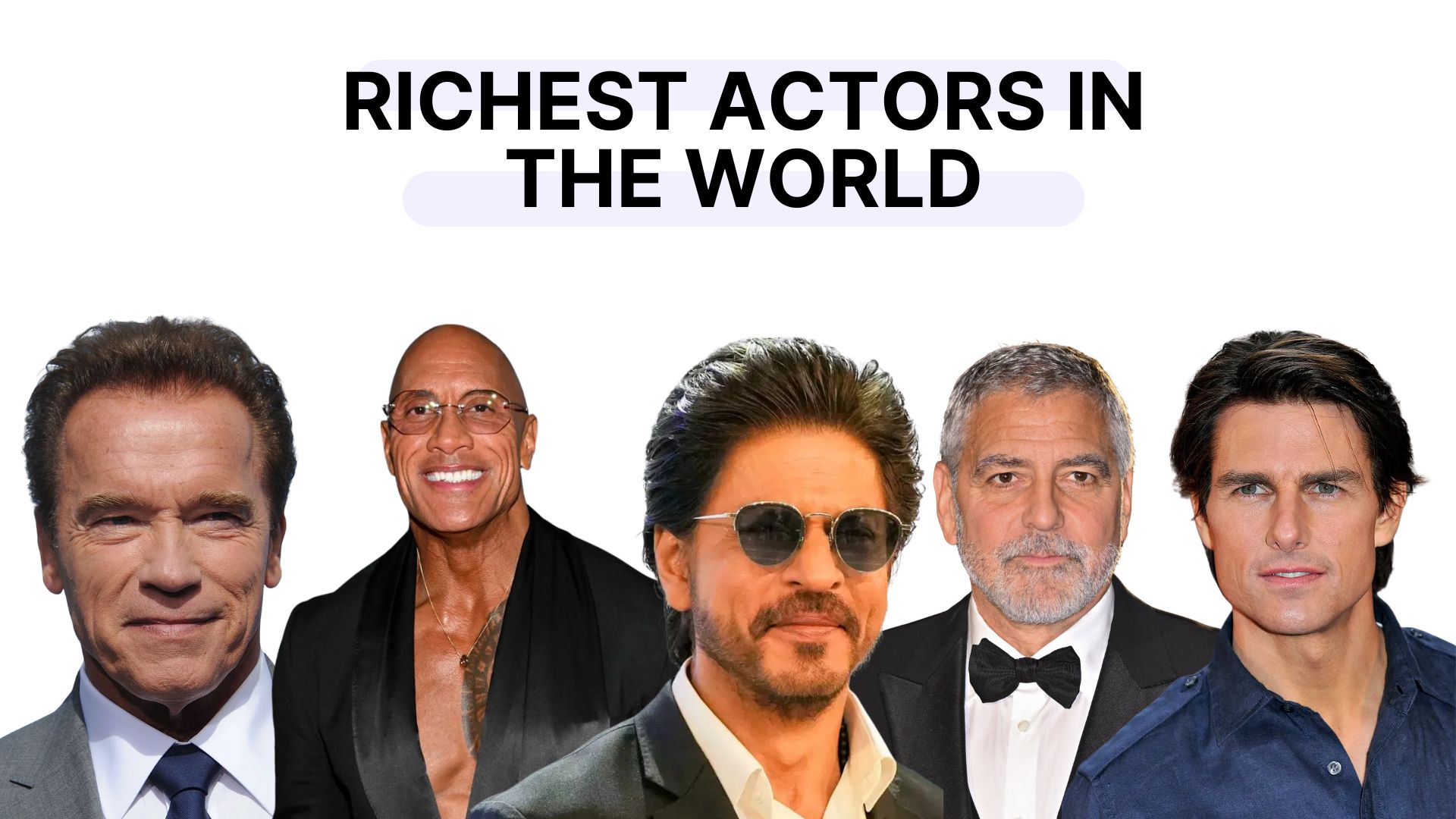 Top 10 Richest Actors in the World (2025)