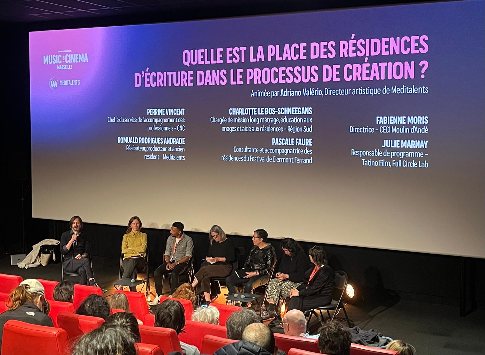 table ronde meditalents x music & cinema marseille