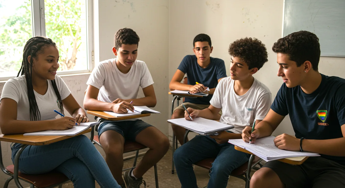 imagem gerada por inteligência artificial_alunos